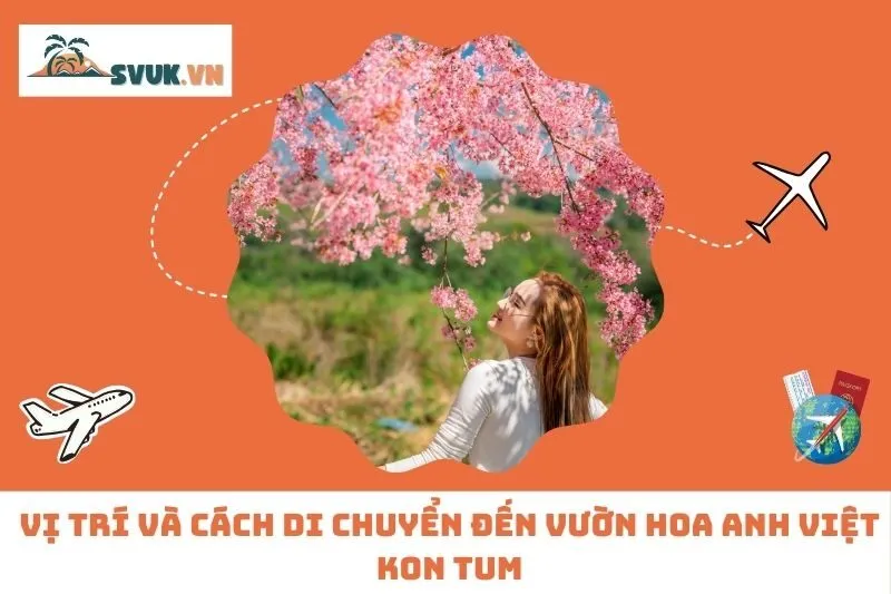 Vị Trí Và Cách Di Chuyển Đến Vườn Hoa Anh Việt Kon Tum